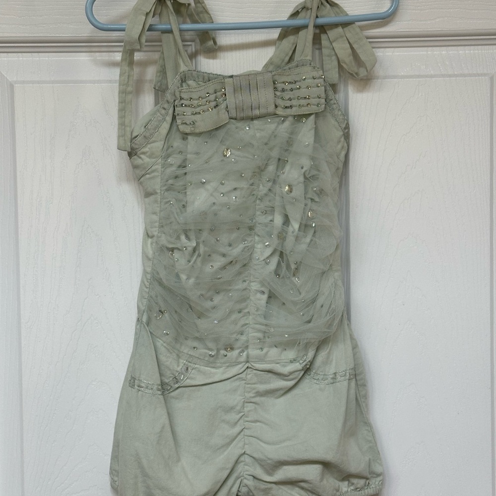 Tutu Du Monde Mint Romper playsuit